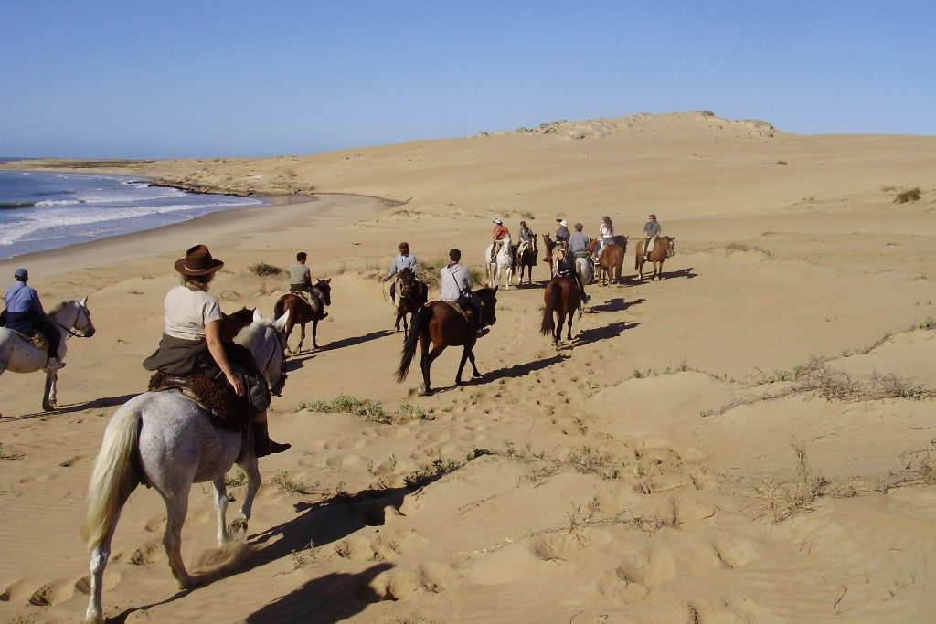 Cabalgata en las dunas de Barra de Valizas