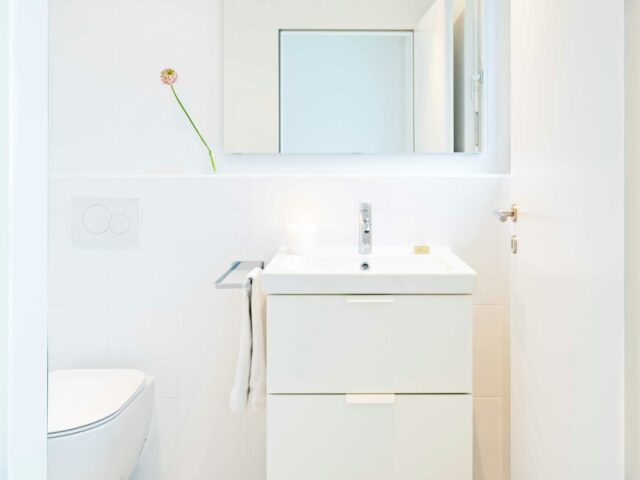 Pileta del baño, detalle (foto ilustrativa)